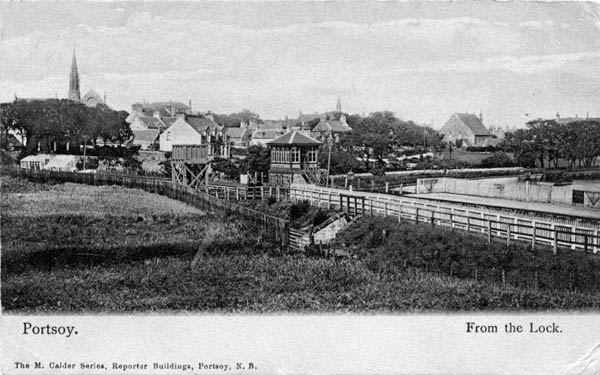 Old Picture of the Lock Portsoy
