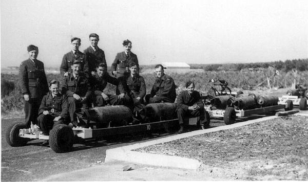Bomb Dump at RAF Banff, Costal Command