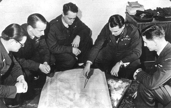 Aircrew Officers at RAF Banff, Strike Wing