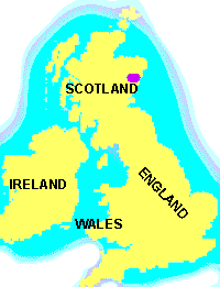 map of UK