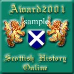 Scottish History Online Award 2001