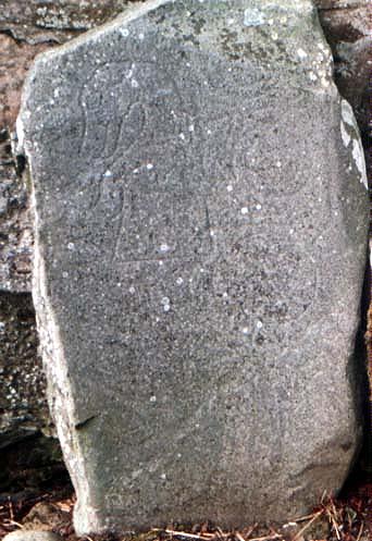 Picture  Otter Stone, Pictish Symbol Stone - Scotland